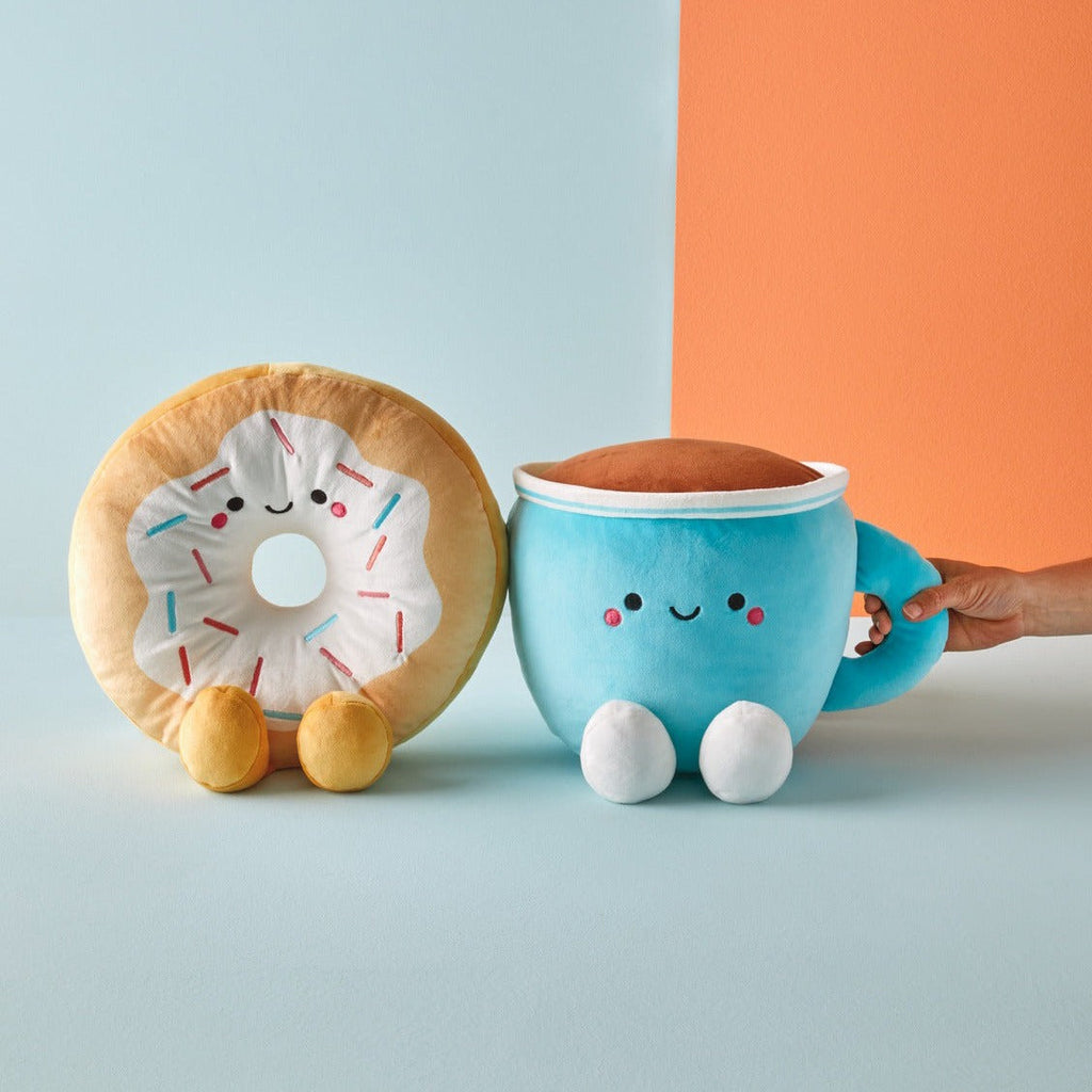 Hallmark Better Together Donut & Coffee Magnetic Plush - Extra Large