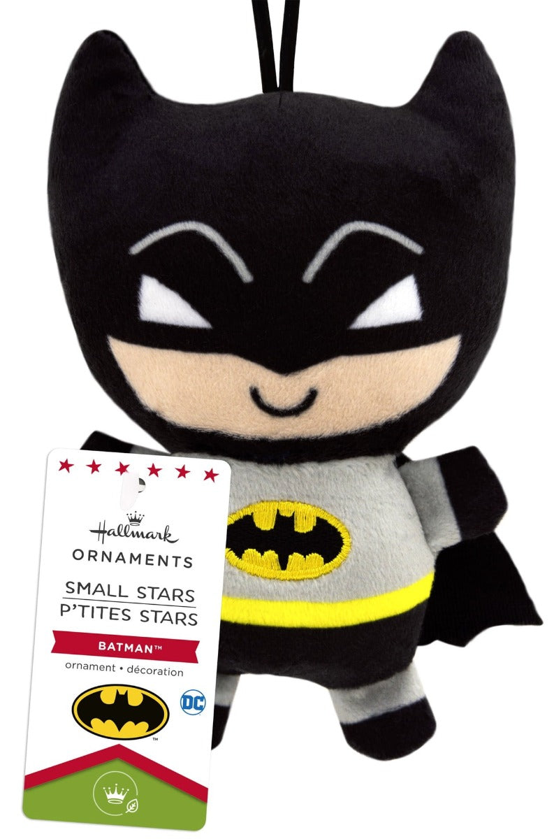 Hallmark Small Stars DC Batman Plush Ornament (12cm)