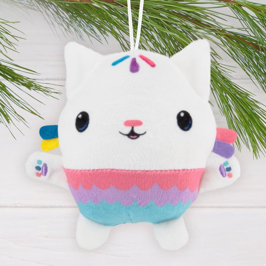 Hallmark Small Stars Cakey Cat Plush Ornament (12cm)