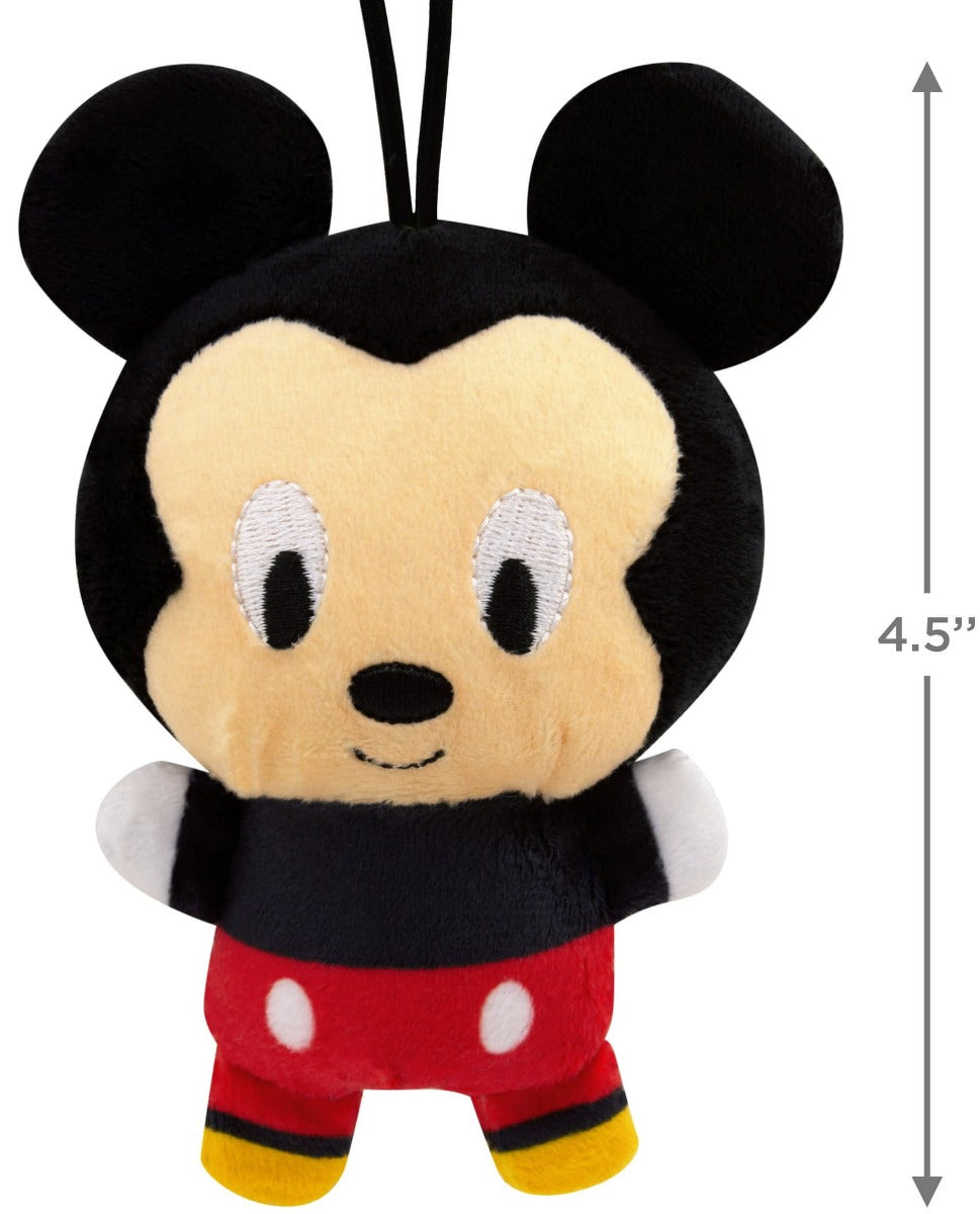 Hallmark Small Stars Disney Mickey Mouse Plush Ornament (14cm)