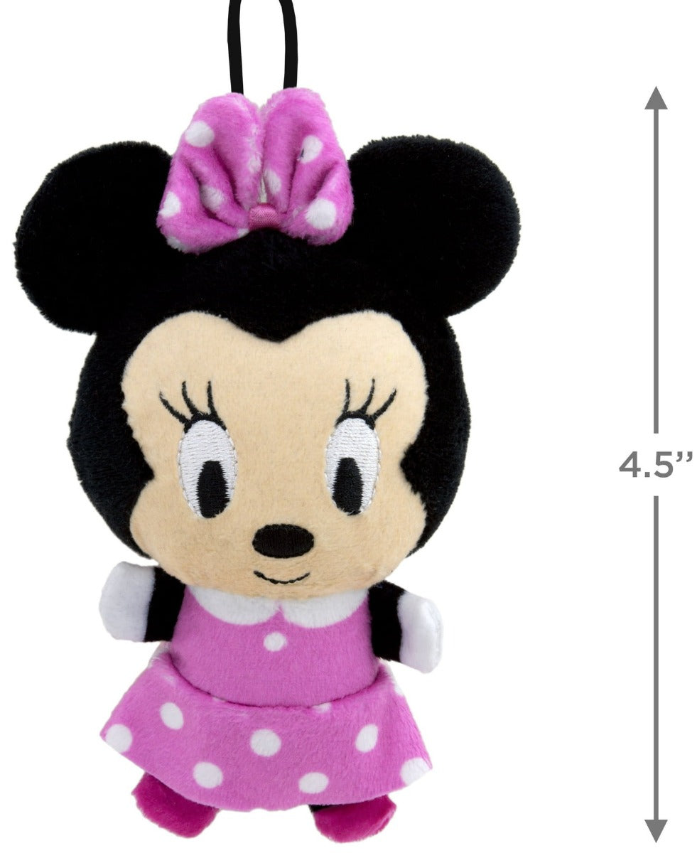 Hallmark Small Stars Disney Minnie Mouse Plush Ornament (14cm)