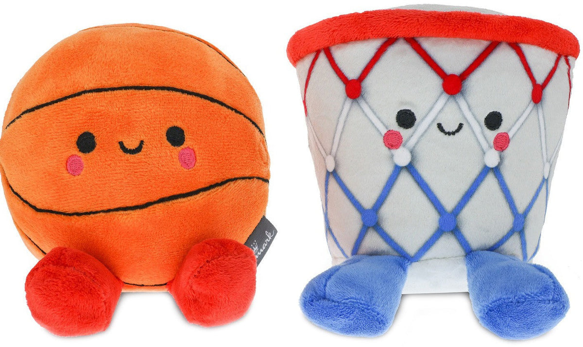 Hallmark Better Together Basketball & Hoop Magnetic Plush