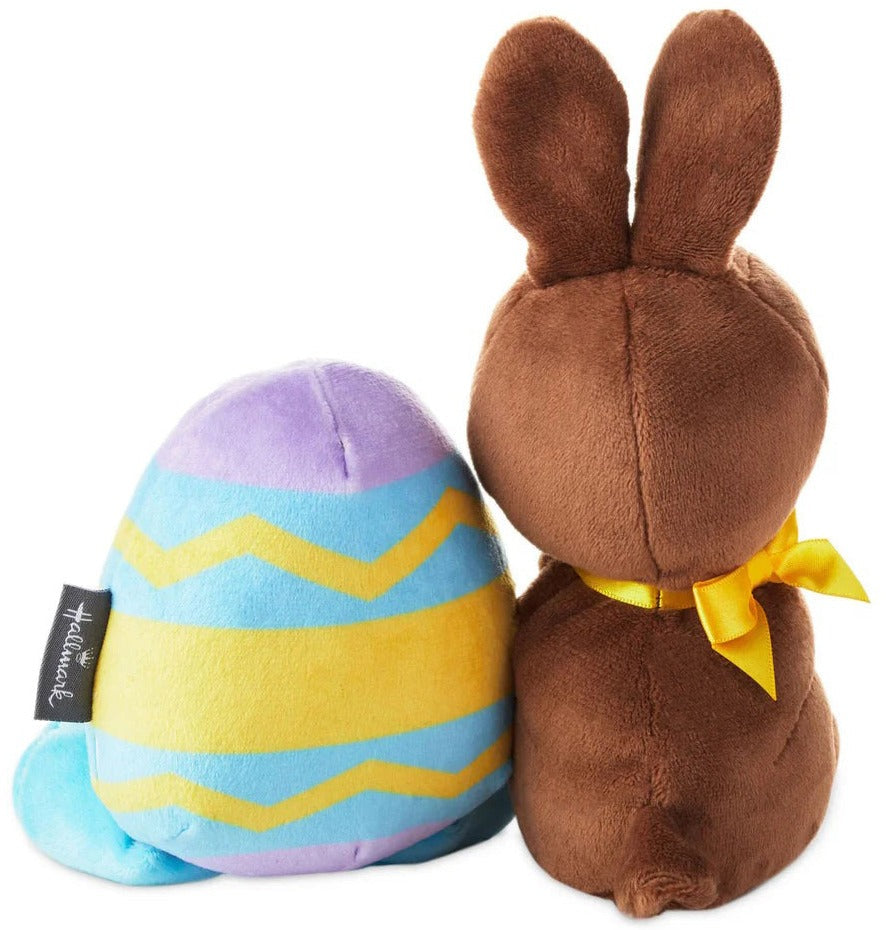 Hallmark Better Together Chocolate Bunny & Egg Magnetic Plush