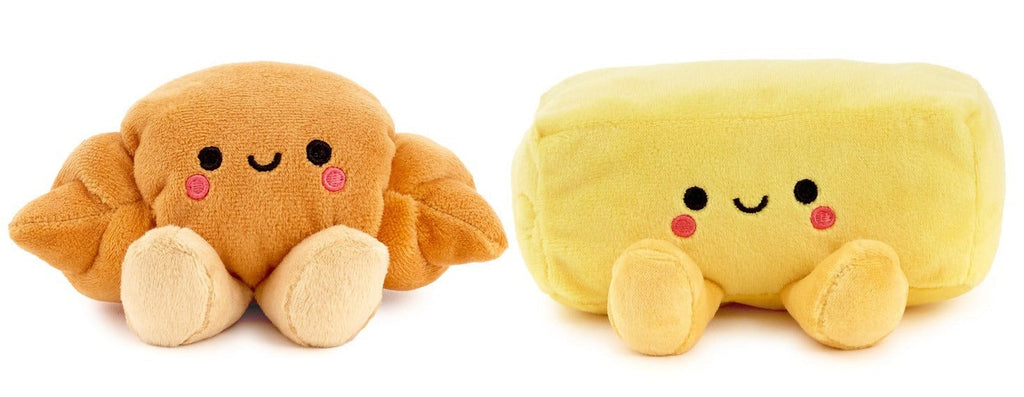 Hallmark Better Together Croissant & Butter Magnetic Plush