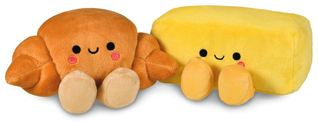 Hallmark Better Together Croissant & Butter Magnetic Plush