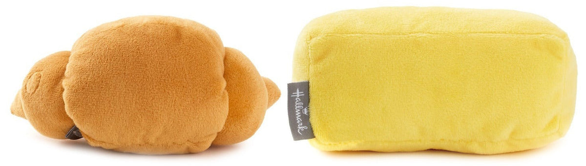 Hallmark Better Together Croissant & Butter Magnetic Plush