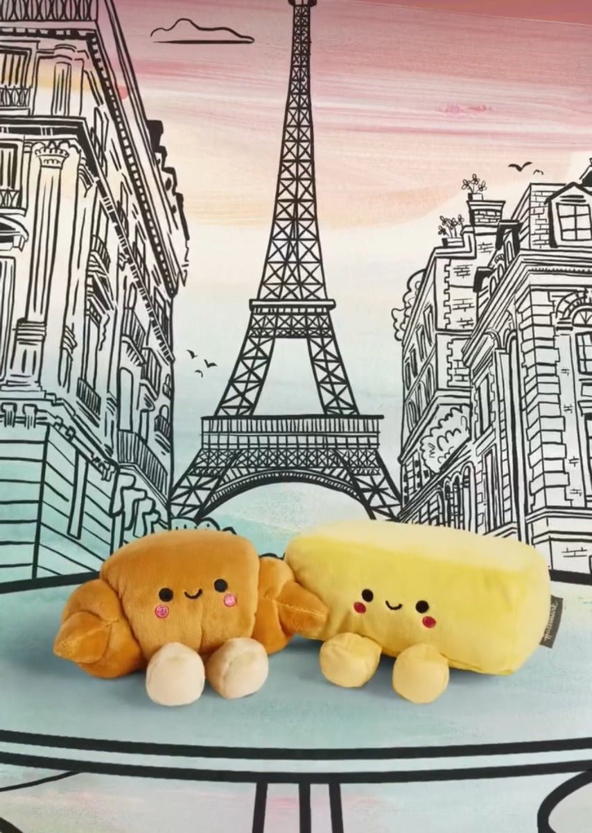 Hallmark Better Together Croissant & Butter Magnetic Plush