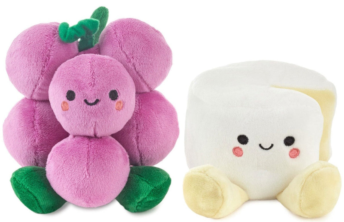 Hallmark Better Together Grapes & Cheese Magnetic Plush