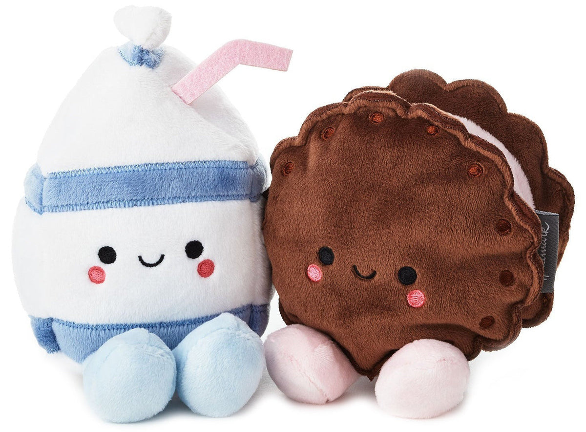 Hallmark Better Together Milk & Cookie Magnetic Plush
