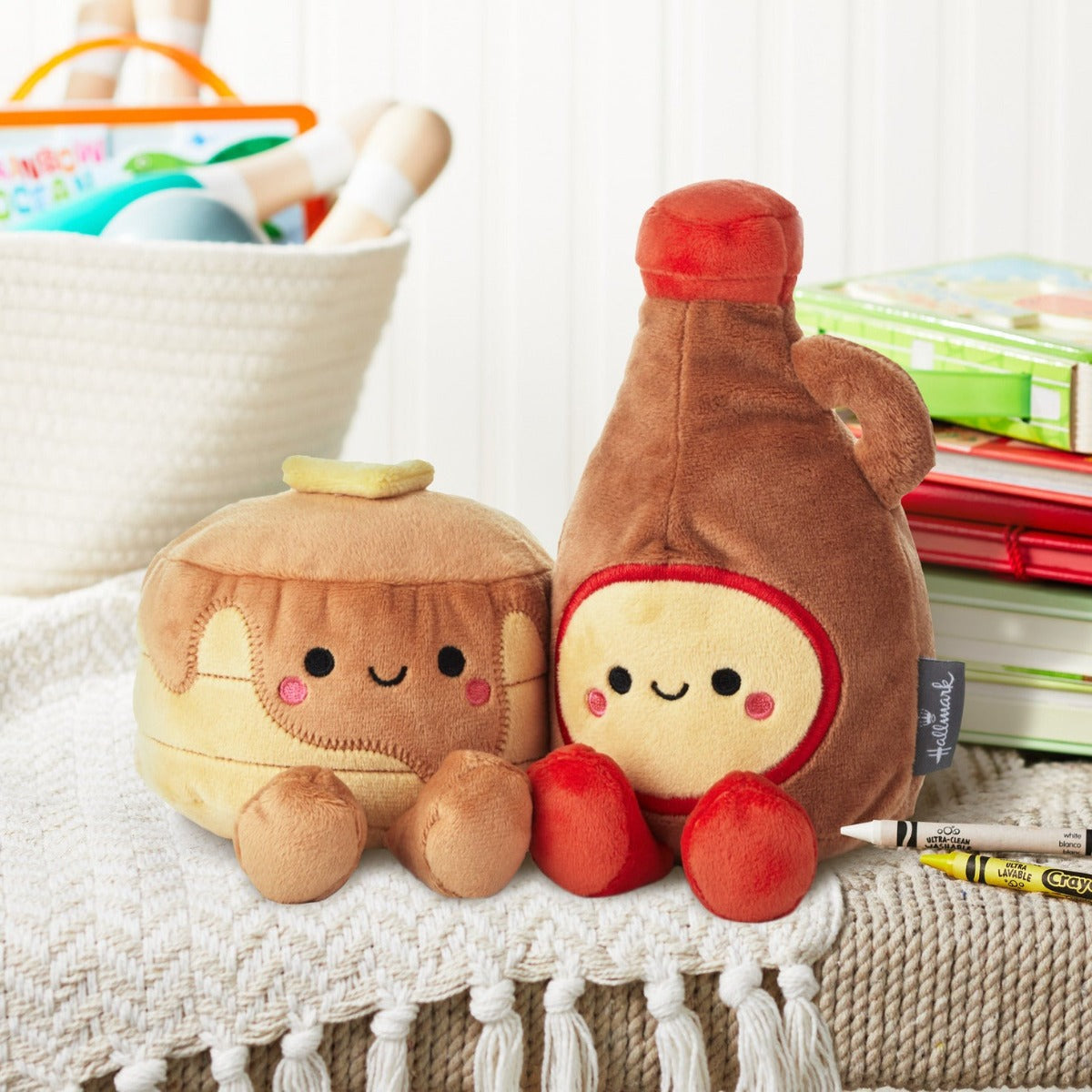 Hallmark Better Together Pancakes & Syrup Magnetic Plush