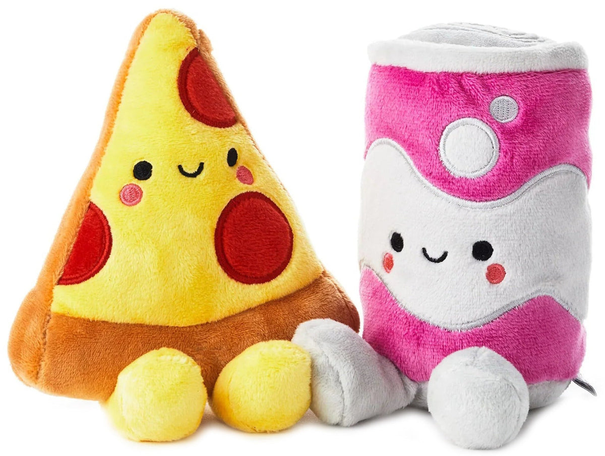 Hallmark Better Together Pizza & Soda Magnetic Plush