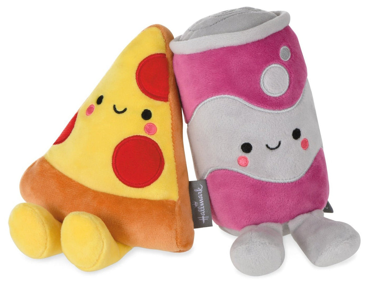 Hallmark Better Together Pizza & Soda Magnetic Plush