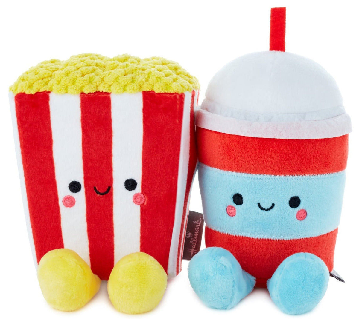 Hallmark Better Together Popcorn & Slushie Magnetic Plush