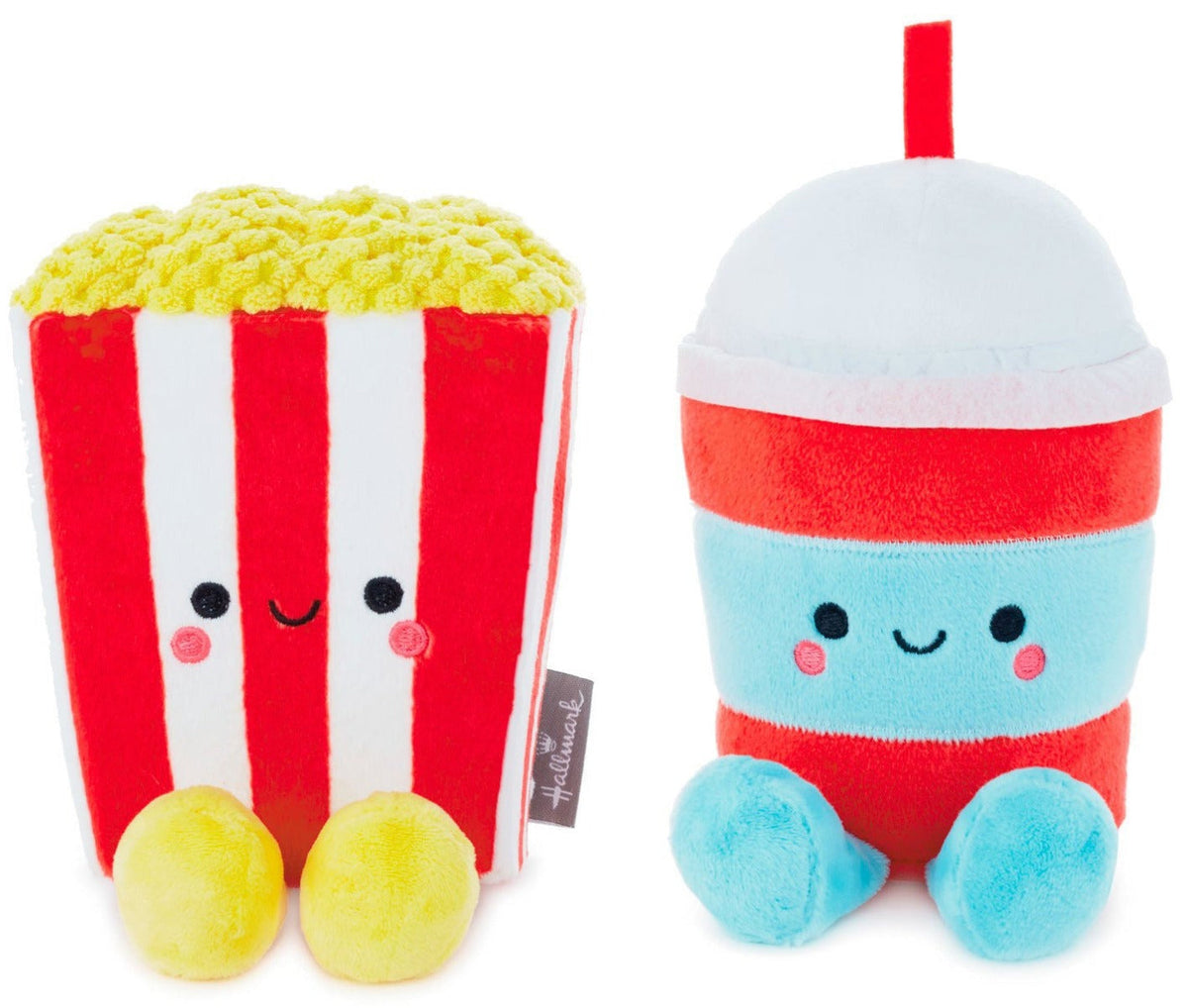Hallmark Better Together Popcorn & Slushie Magnetic Plush