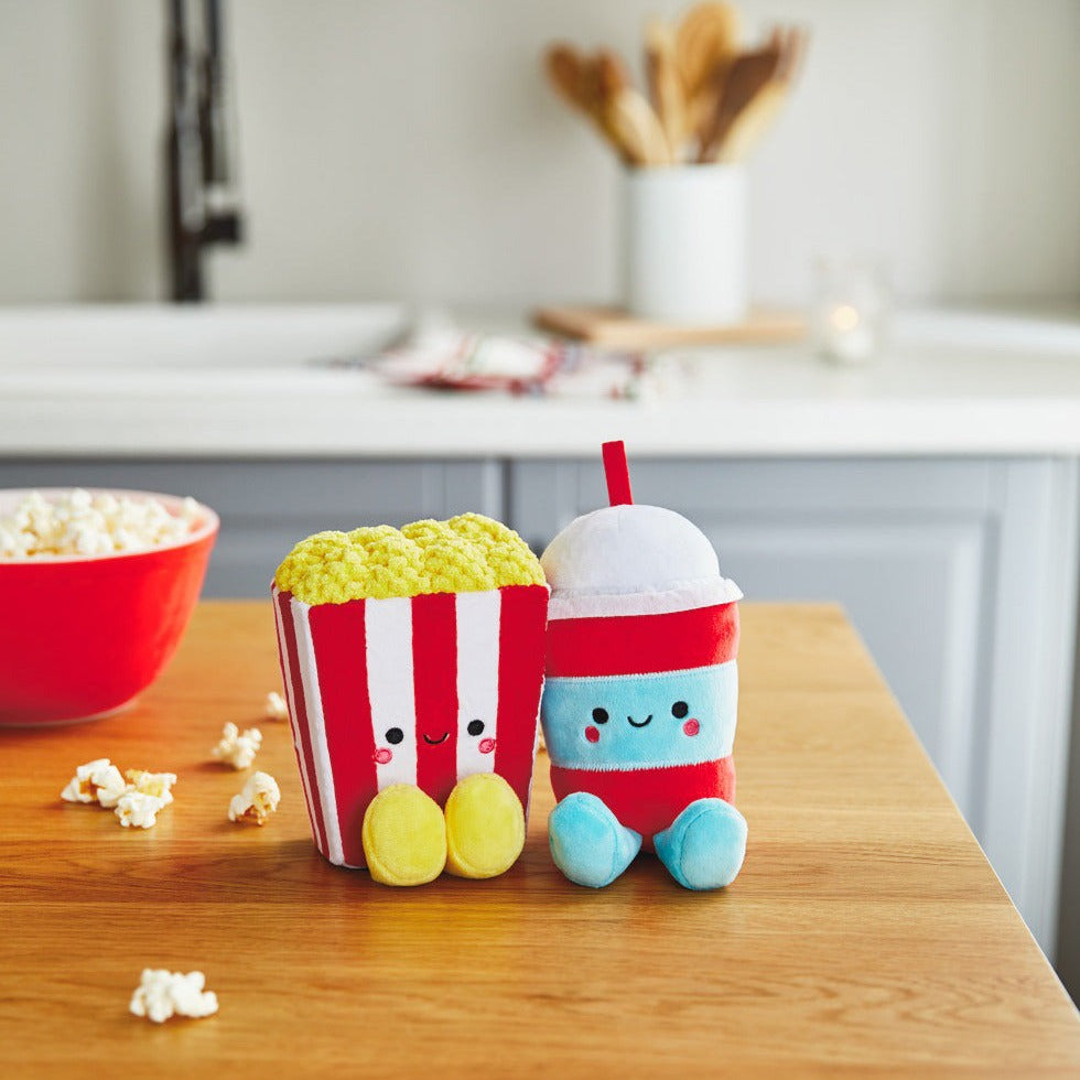 Hallmark Better Together Popcorn & Slushie Magnetic Plush