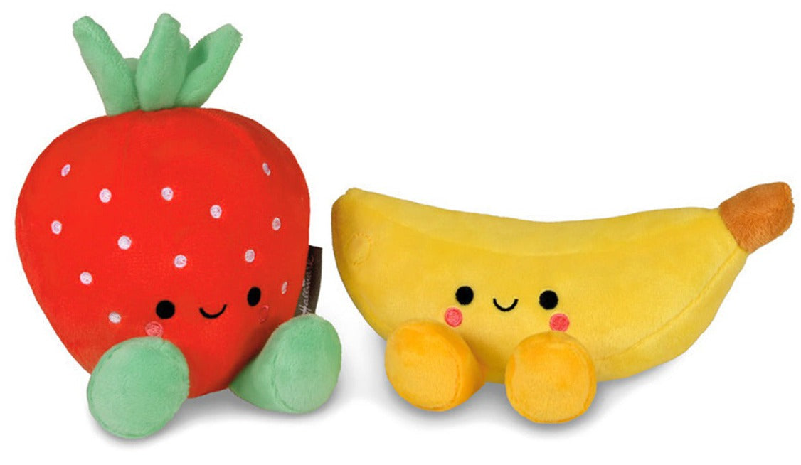 Hallmark Better Together Strawberry & Banana Magnetic Plush