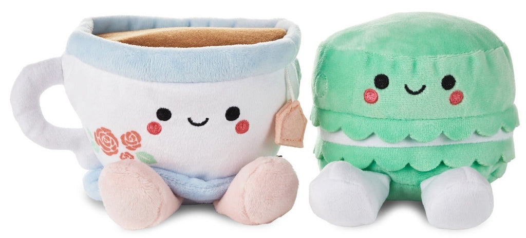 Hallmark Better Together Tea & Macaron Magnetic Plush