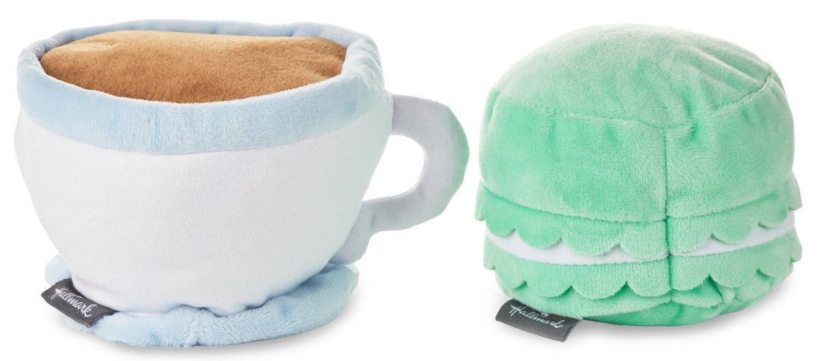 Hallmark Better Together Tea & Macaron Magnetic Plush