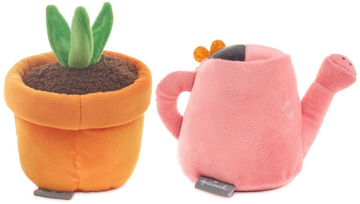Hallmark Better Together Watering Can & Flower Magnetic Plush