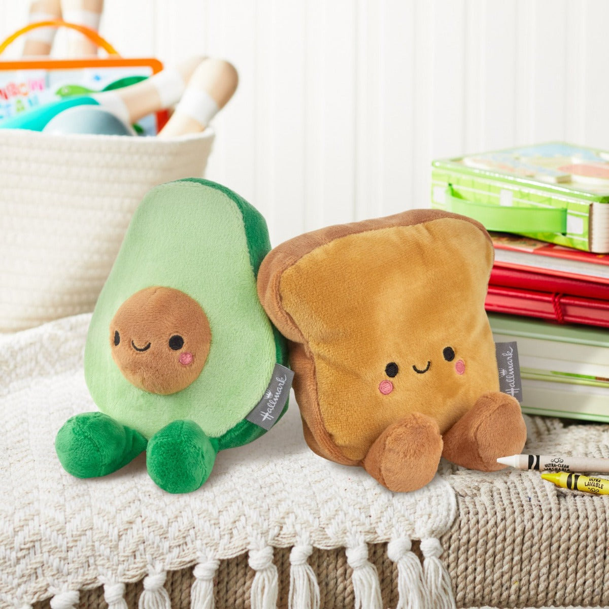 Hallmark Better Together Avo & Toast Magnetic Plush