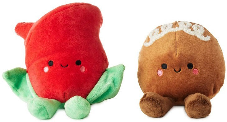Hallmark Better Together Rose & Truffles Magnetic Plush
