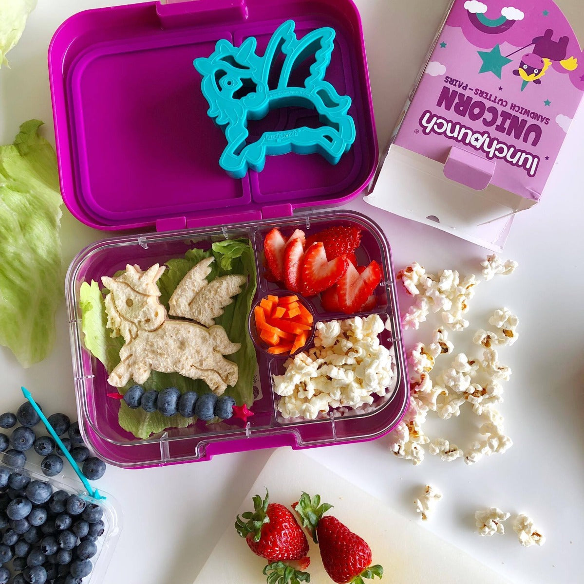 Lunch Punch I Love Unicorns Sandwich Cutters