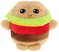 Keel Toys Food Bobballs Cheeseburger Plush (9cm)