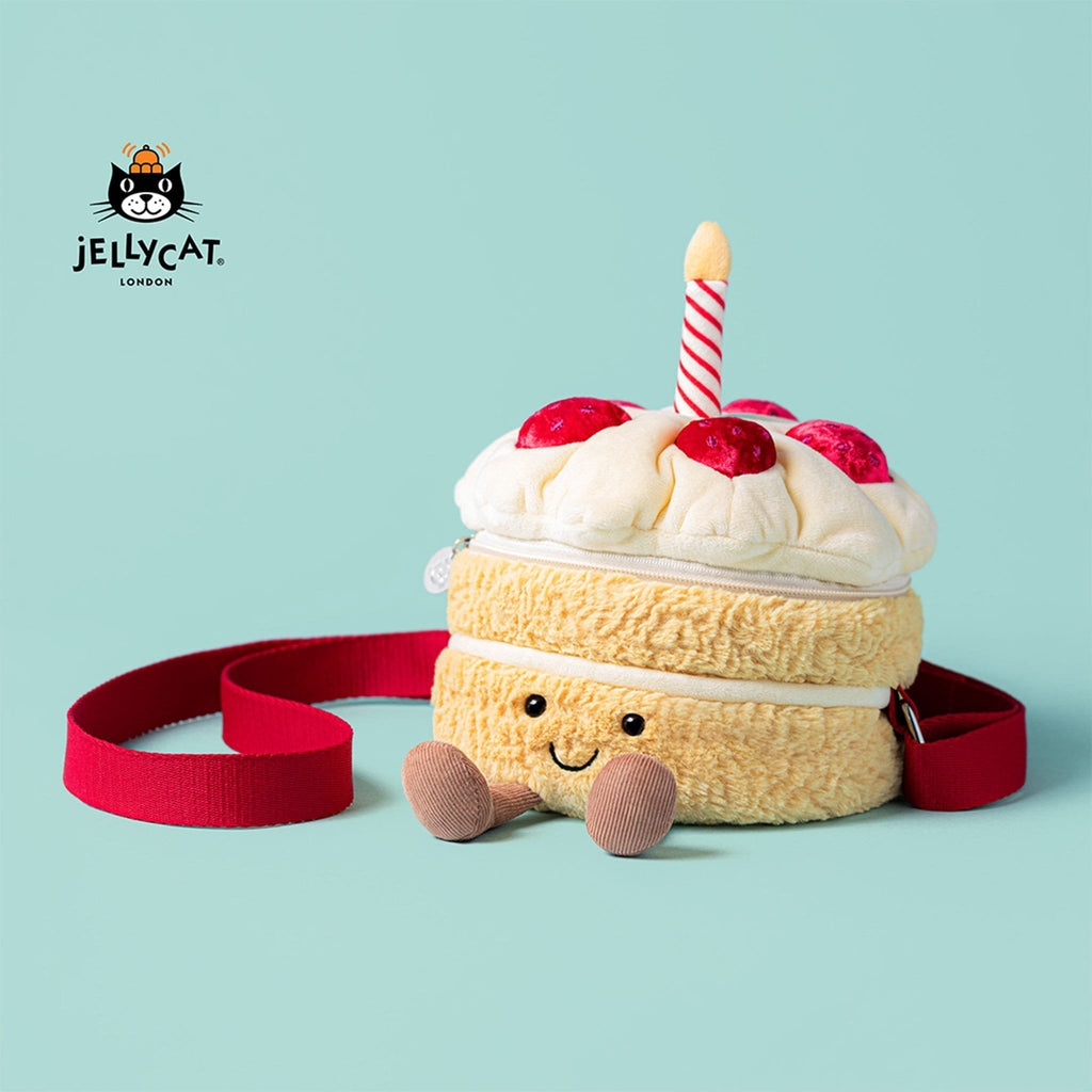 Jellycat Amuseables Birthday Cake Bag (20cm)