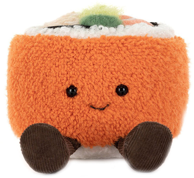 Jellycat Amuseables Codhi Californian Roll (9cm)