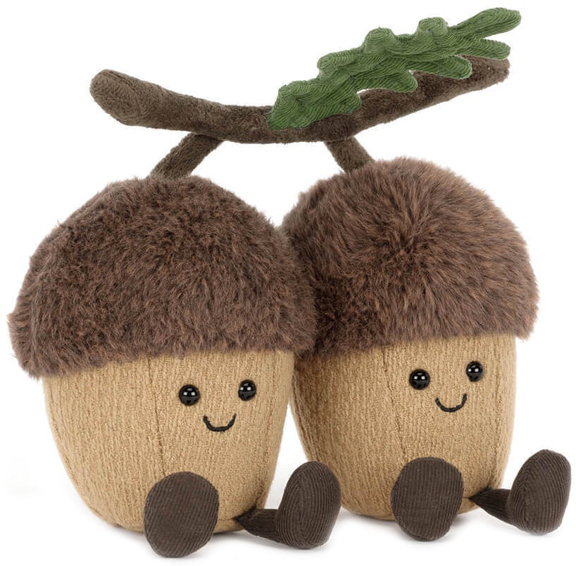 Jellycat Amuseables Ort & Tum Acorns (18cm)