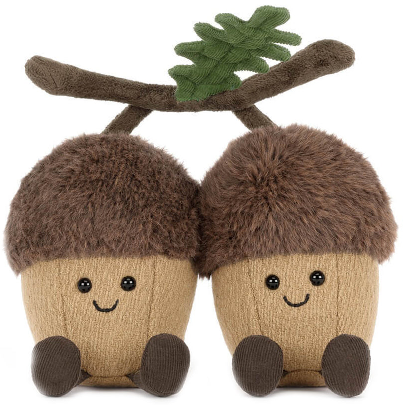 Jellycat Amuseables Ort & Tum Acorns (18cm)