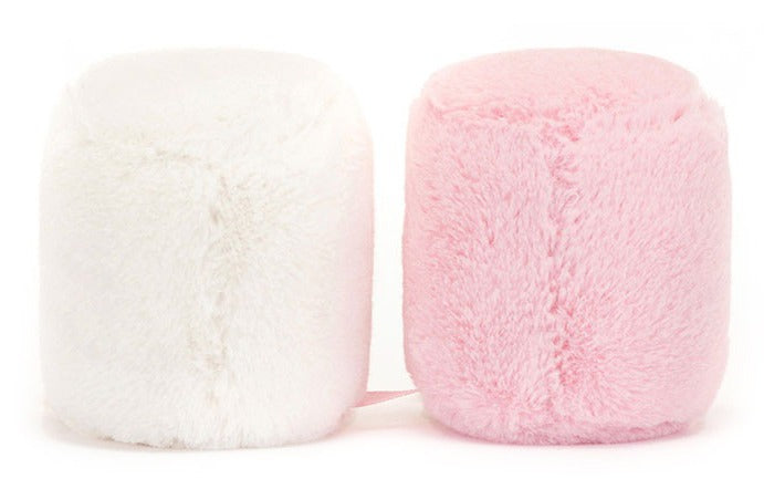Jellycat Amuseables Pink & White Marshmallows (15cm)