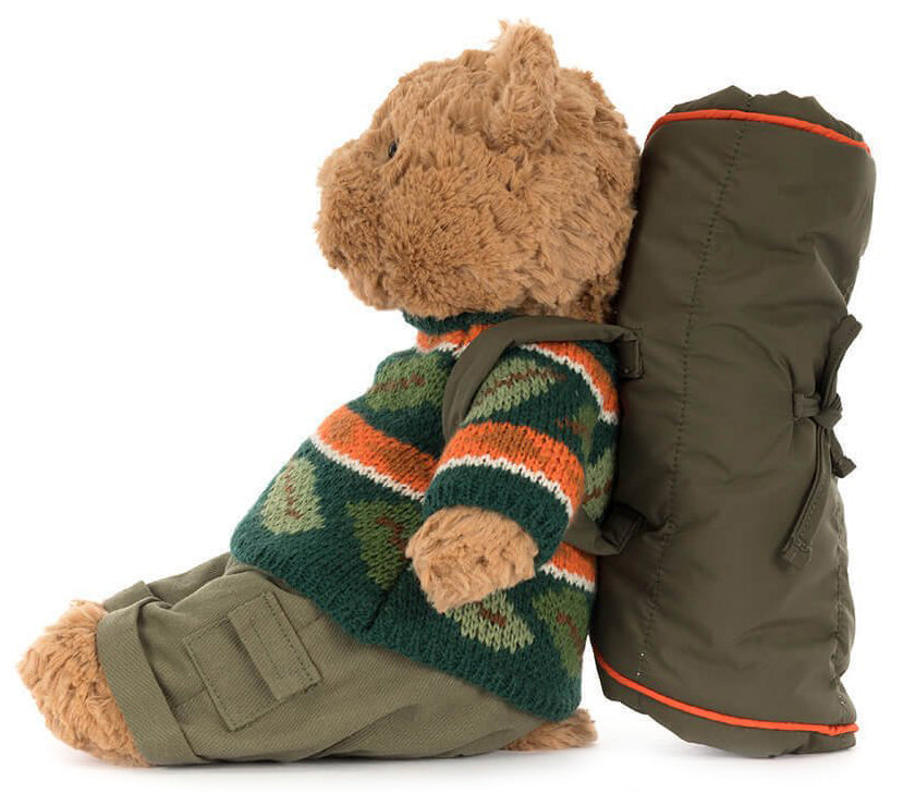 Jellycat Bartholomew Bear Hiking Outfit (28cm)