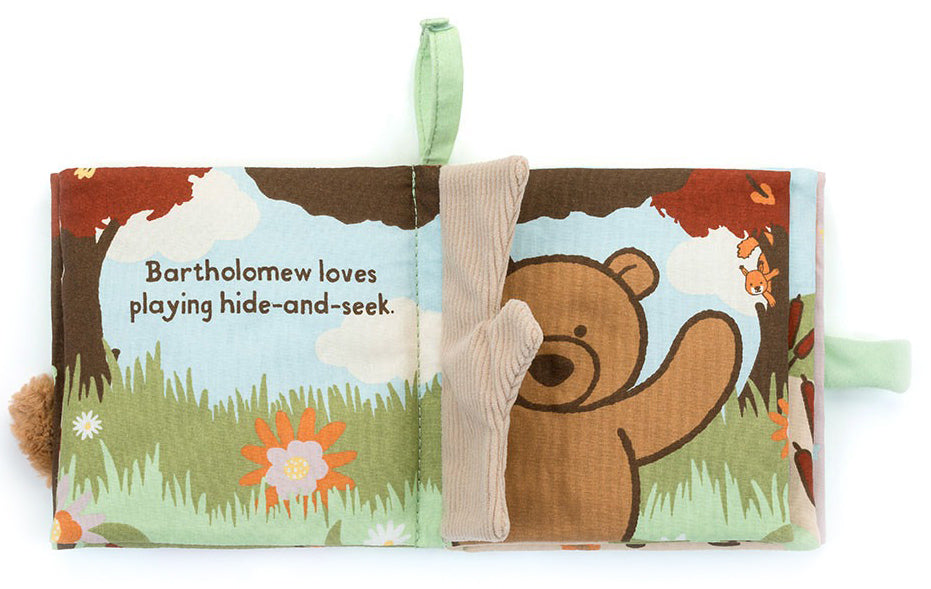 Jellycat Bartholomew Bear Loves You Fabric Book