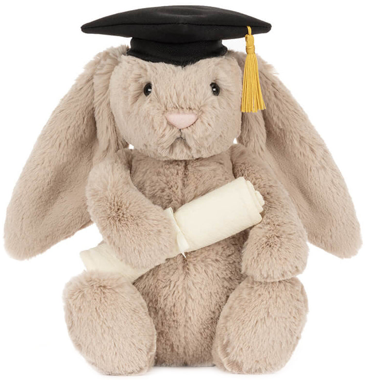Jellycat Bashful Bunny Graduation Outfit - Original (31cm)