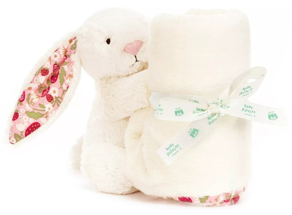 Jellycat Bashful Blossom Cream Bunny Berry Soother