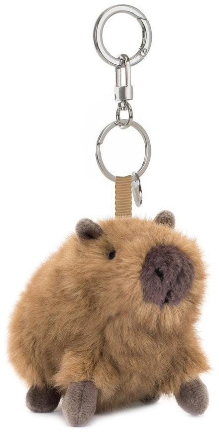 Jellycat Clyde Capybara Clip-On Bag Charm (17cm)