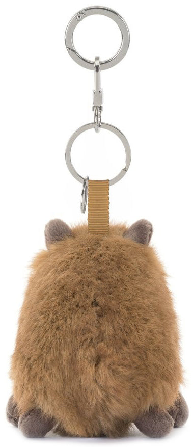 Jellycat Clyde Capybara Clip-On Bag Charm (17cm)