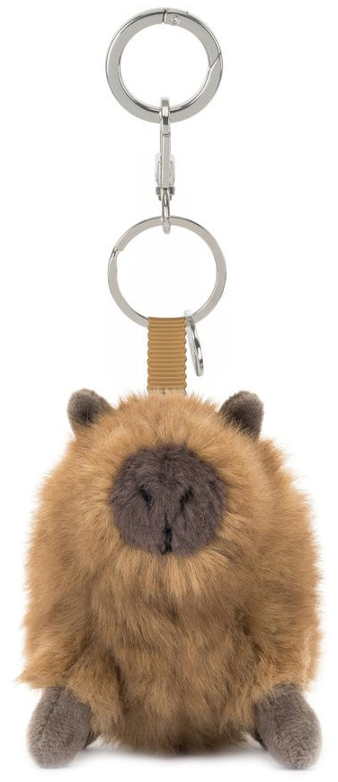 Jellycat Clyde Capybara Clip-On Bag Charm (17cm)