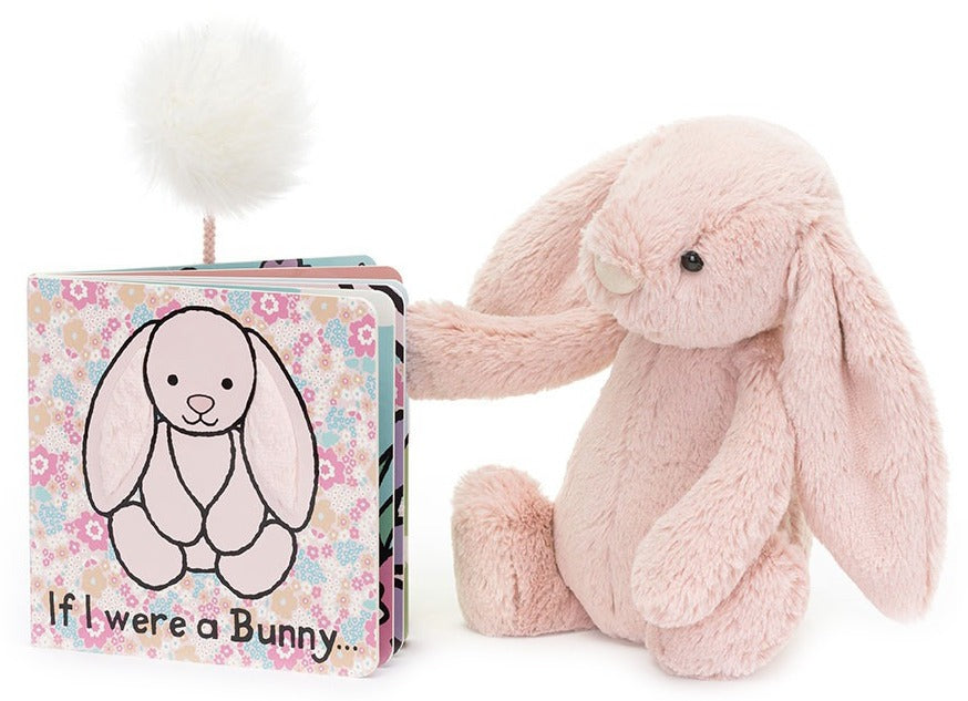 Jellycat If I Were A Bunny Board Book - Blush
