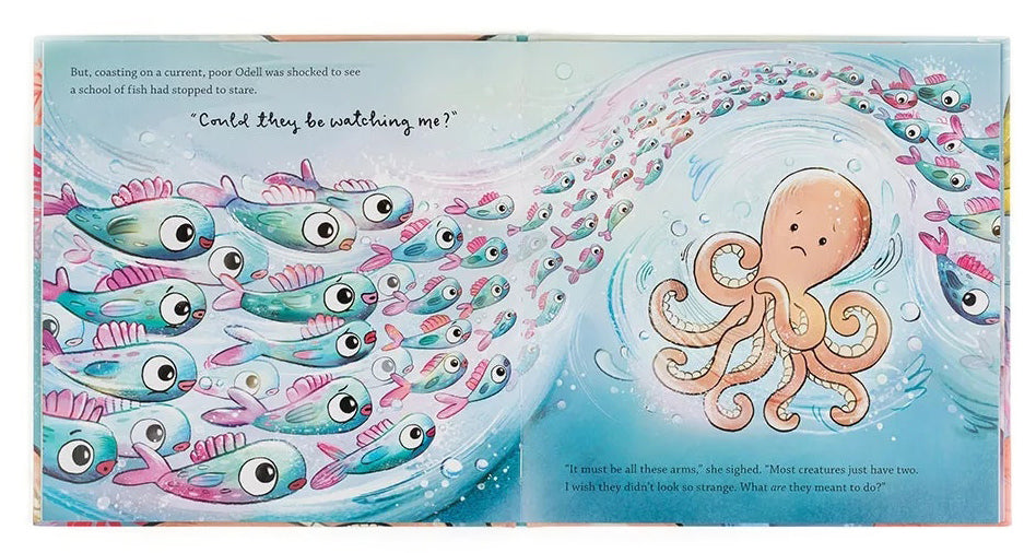 Jellycat Odell's Amazing Arms Book (25.5cm)