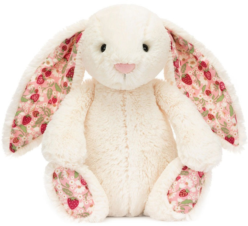 Jellycat Bashful Blossom Cream Bunny Berry - Original (31cm)