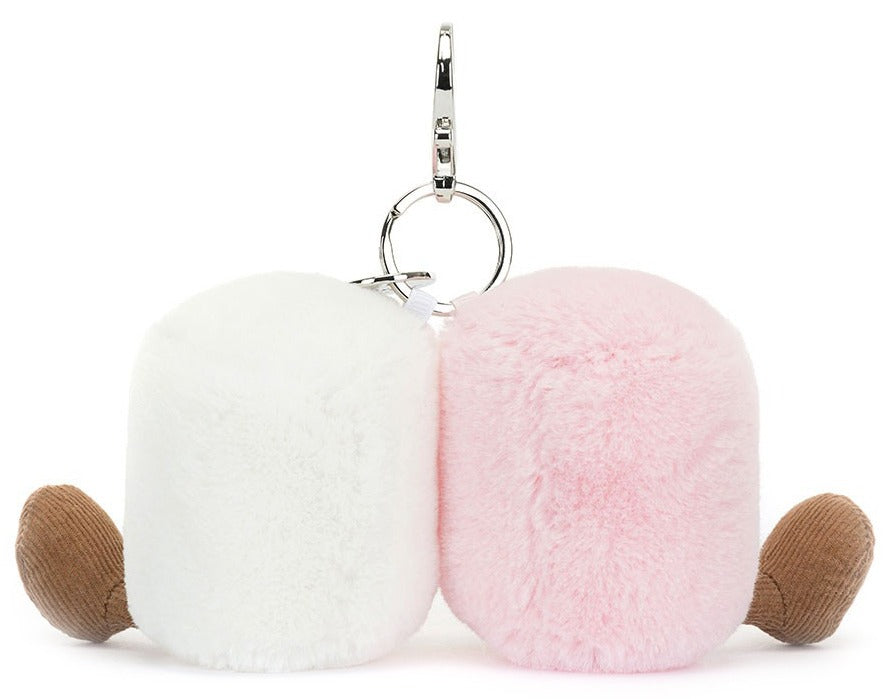 Jellycat Amuseables Pair of Marshmallows Bag Charm