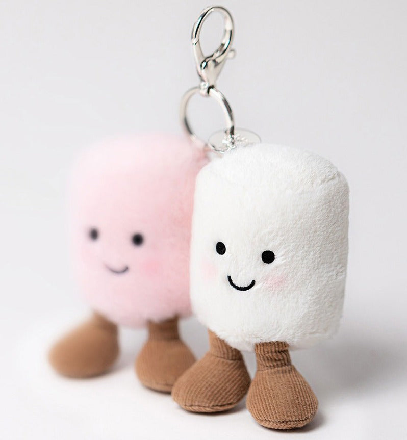 Jellycat Amuseables Pair of Marshmallows Bag Charm