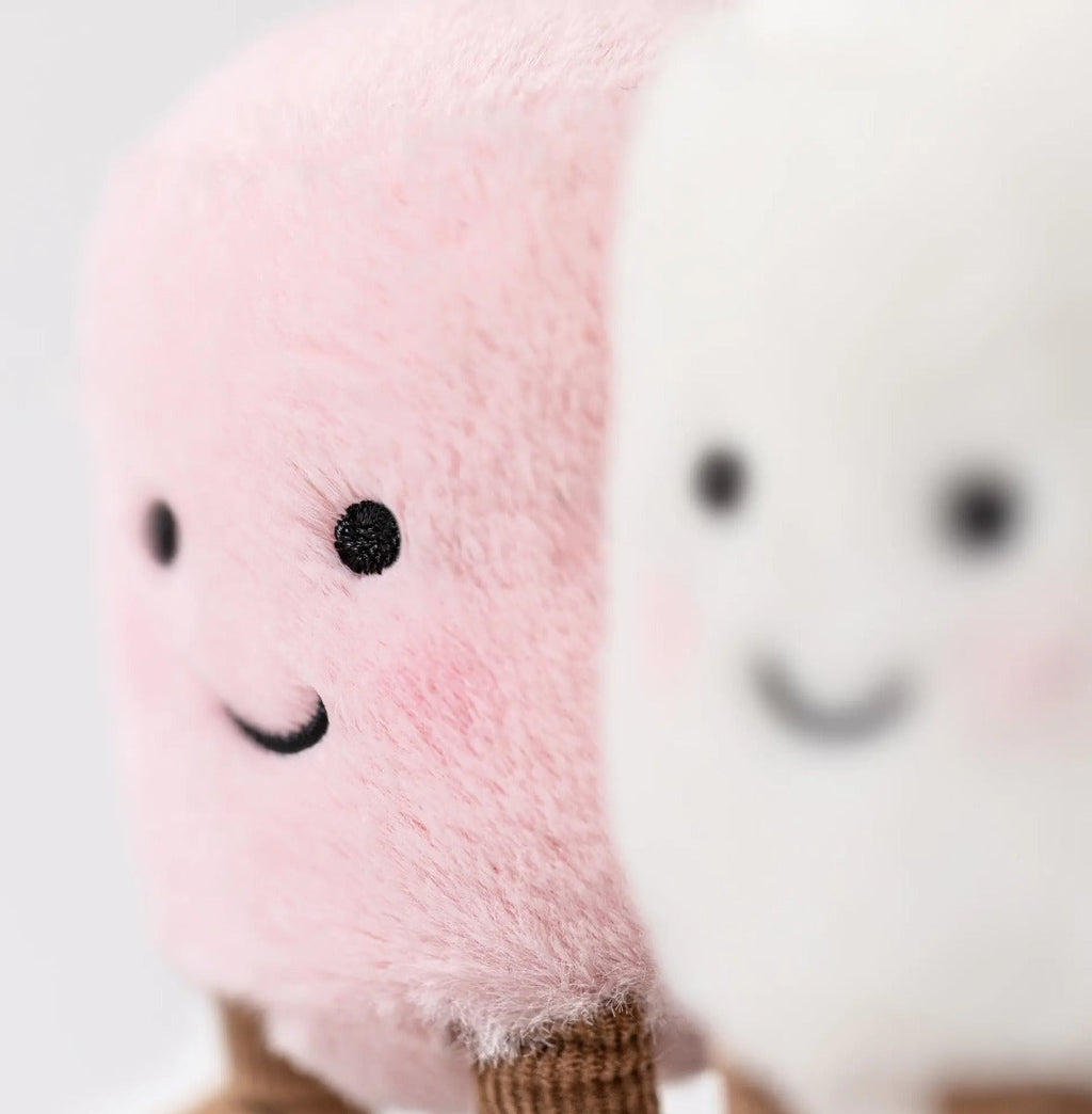 Jellycat Amuseables Pair of Marshmallows Bag Charm