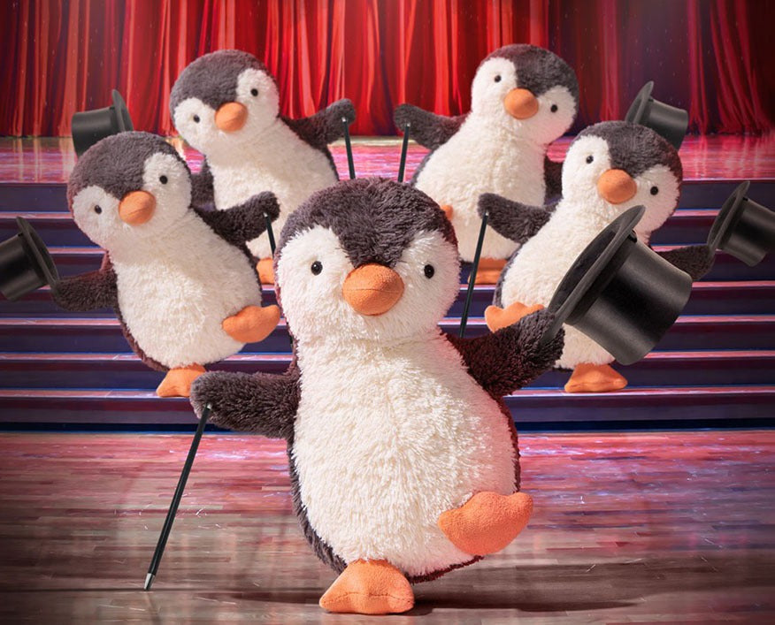 Jellycat Peanut Penguin - Medium (22cm)