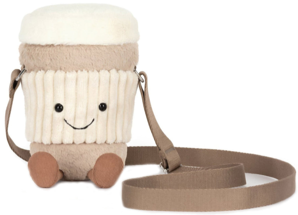 Jellycat Amuseables Perkle Coffee Shoulder Bag (22cm)