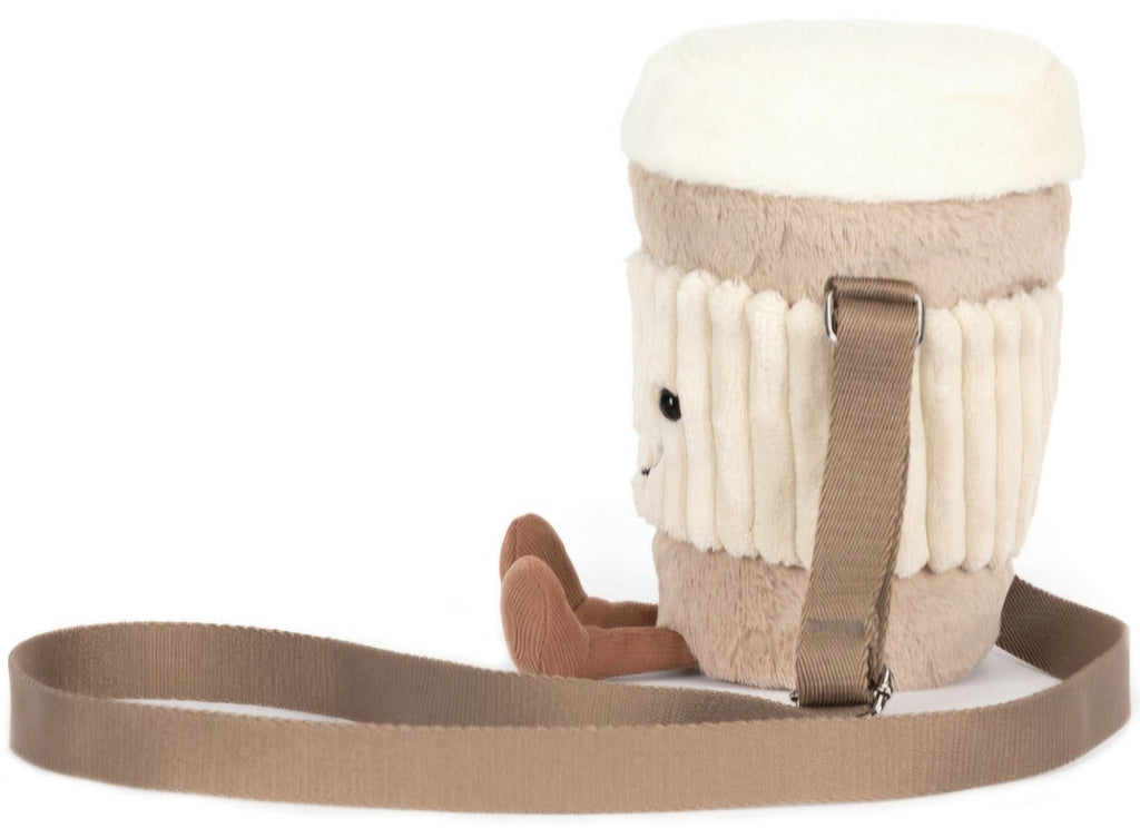 Jellycat Amuseables Perkle Coffee Shoulder Bag (22cm)