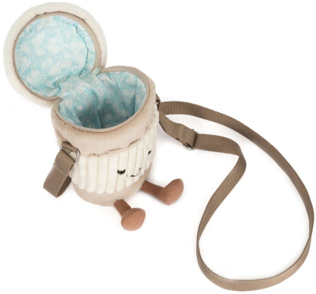 Jellycat Amuseables Perkle Coffee Shoulder Bag (22cm)