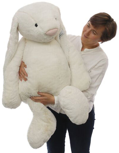Jellycat Bashful Cream Bunny - Giant (108cm)